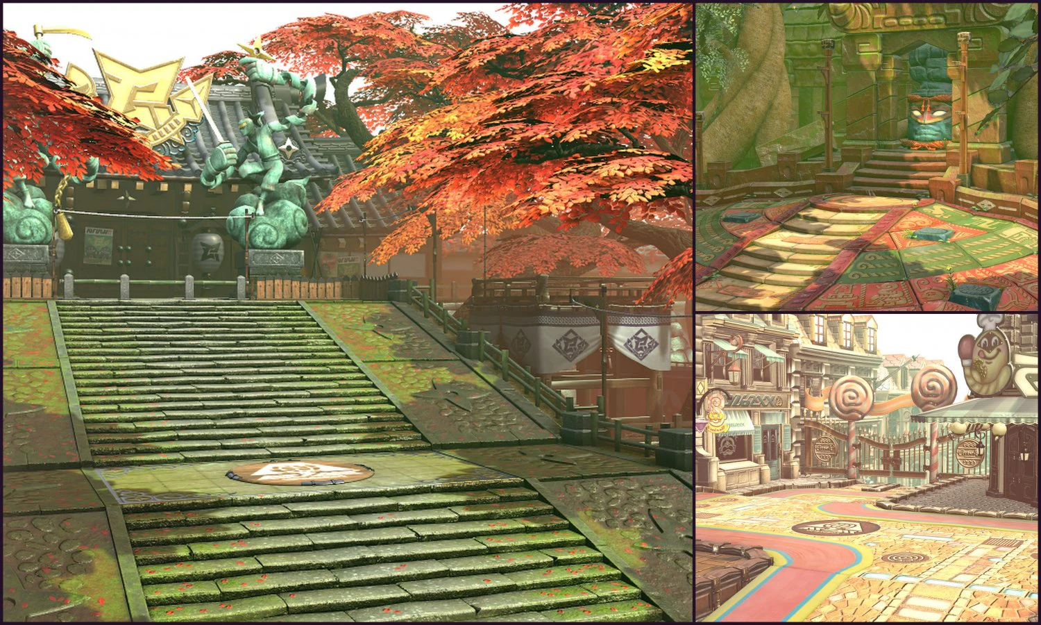 cartoon - stages 3D Model .c4d .max .obj .3ds .fbx .stl .blend 