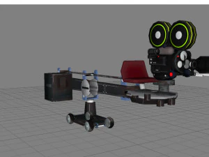 cartoon - free object camera 3D Model
