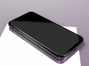 iphonex 3D मॉडल