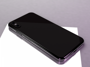 iphonex 3D मॉडल