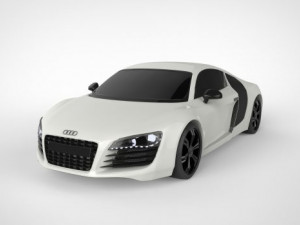 audi r8 Modelo 3D