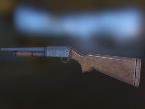 shotgun 3D 모델