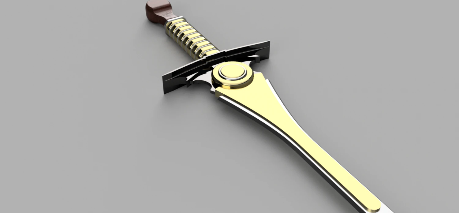 sword 3D Model .c4d .max .obj .3ds .fbx .stl .blend 