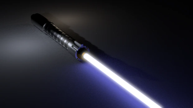 lightsaber 3D Model .c4d .max .obj .3ds .fbx .stl .blend