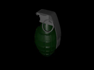 grenade 3D Model