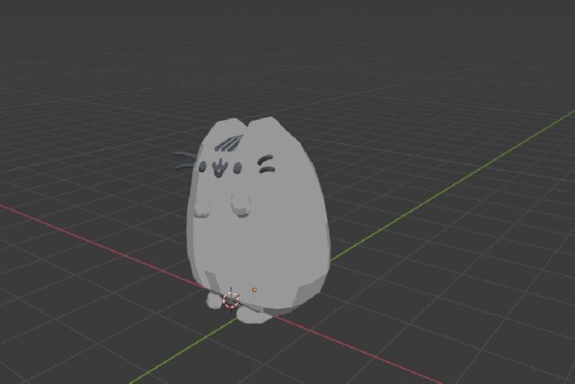 pusheen 3D 모델 .c4d .max .obj .3ds .fbx .stl .blend 