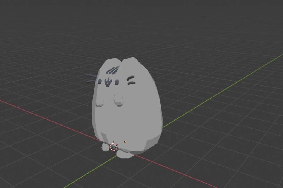 pusheen Modello 3D .c4d .max .obj .3ds .fbx .stl .blend 