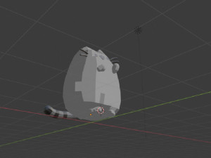 pusheen 3D 모델