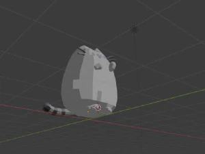 pusheen Modello 3D