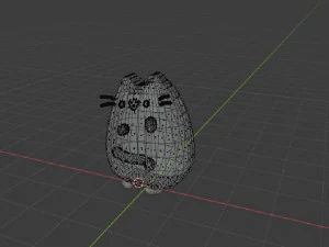 pusheen Modello 3D