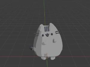 pusheen Modello 3D