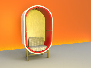 table and chair 3D Модель
