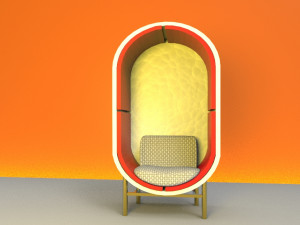 table and chair 3D Модель