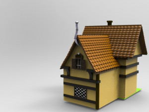 carton house 3D 모델
