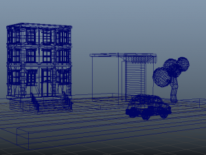 low poly 3d environment 3Dモデル