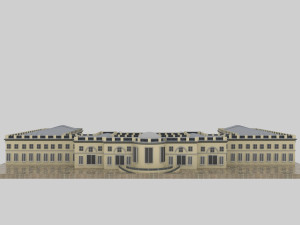 alexander palace 3D 模型
