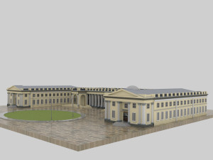 alexander palace 3D 模型