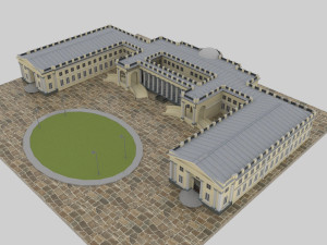 alexander palace 3D 模型