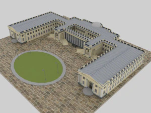 alexander palace 3D Model