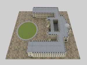 alexander palace 3D 模型