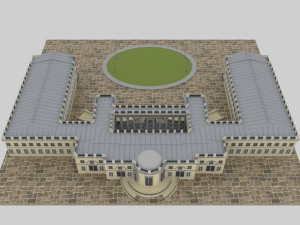 alexander palace 3D 模型