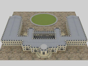 alexander palace 3D Model