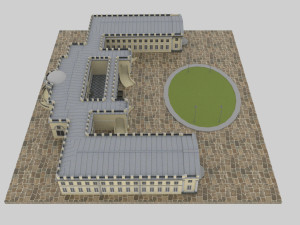 alexander palace 3D 模型