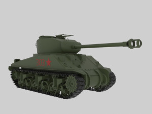 sherman Modelo 3D