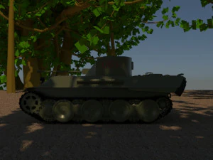 flakpanzer antiaircraft 3D Model
