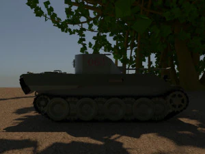 flakpanzer antiaircraft 3D Model
