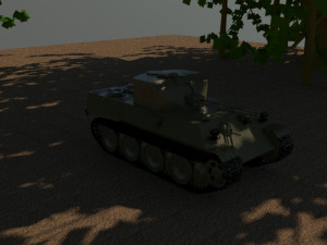 flakpanzer antiaircraft 3D Модель