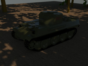 flakpanzer antiaircraft 3D Модель
