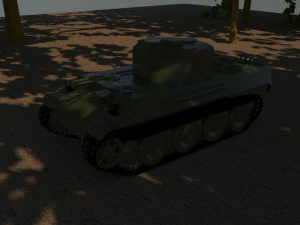 flakpanzer antiaircraft 3D Model