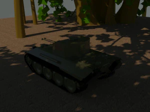 flakpanzer antiaircraft 3D Model