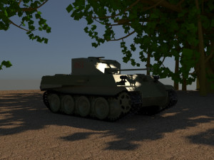 flakpanzer antiaircraft 3D Модель