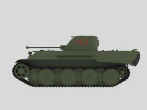 flakpanzer antiaircraft 3D Model
