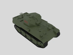 flakpanzer antiaircraft 3D Model