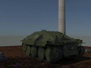 jagdpanzer Modello 3D