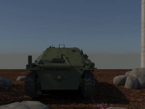 jagdpanzer Modello 3D