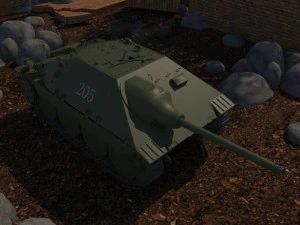 jagdpanzer Modello 3D