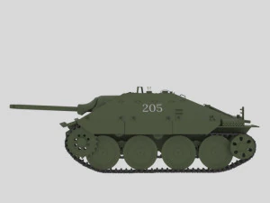 jagdpanzer Modello 3D