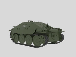 jagdpanzer Modello 3D