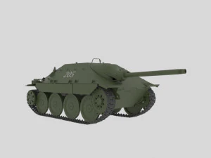 jagdpanzer Modello 3D