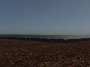 100 250 500 kilowatts solar system 3D Model