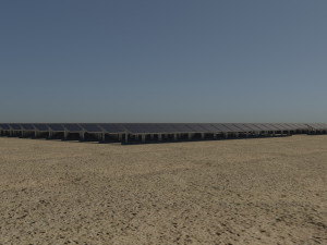 100 250 500 kilowatts solar system Model 3D