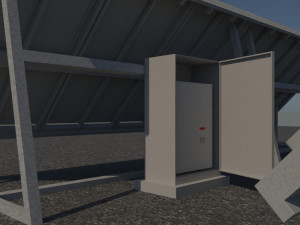 3 6 12 24 48 kilowatts mono solar system 3Dモデル