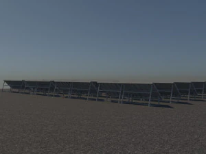 3 6 12 24 48 kilowatts mono solar system 3D Model