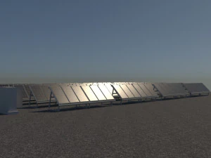 3 6 12 24 48 kilowatts mono solar system 3D Model