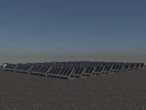 3 6 12 24 48 kilowatts mono solar system 3Dモデル