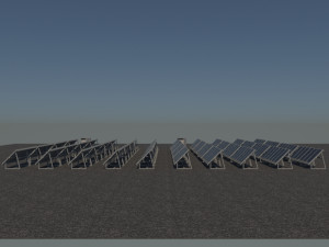 3 6 12 24 48 kilowatts mono solar system 3Dモデル
